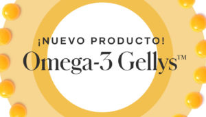 Presentamos la flamante innovación de Nutrición Shaklee – Omega-3 Gellys – ¡un gelly masticable con DHA + EPA para toda la familia!