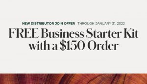 Now through January 31, new Distributors can join FREE with a $150 order. We’re also doubling Star Club Bonuses to accelerate your growth in January!