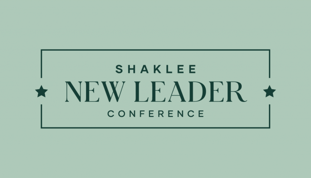 The New Leader Conference is a unique, exclusive virtual experience that includes a special celebration, surprise gifts, and a 90-minute training session.
