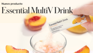 Disponible para venta ahora – una nueva manera de tomar tus vitaminas sobre la marcha – Essential MultiV Drink.