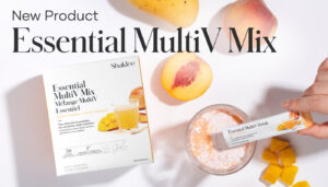 Available for sale now – a new way to take your vitamins-on-the go – Essential MultiV Mix.