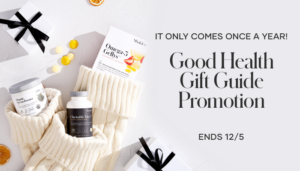 Open to all Shaklee Family, get 15% off 3 or more products when you shop the Good Health Gift Guide and use promo code: GOODHEALTH.