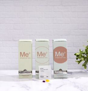 Meology Prenatal Products Shelf