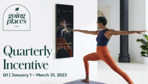 Focus on inviting new people to go places with Shaklee this quarter and you can qualify for two cool rewards – including a Lululemon® Studio Mirror!