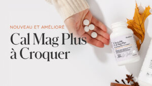 Nouveau et amélioré avec un goût d’orange naturellement délicieux, une meilleure sensation en bouche et moins crayeuse, cette version améliorée de notre supplément de calcium à croquer a un prix plus bas par portion et un VP plus élevé.