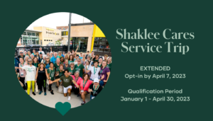 Join us in celebrating the qualifiers for the our first-ever Shaklee Cares Service Trip!