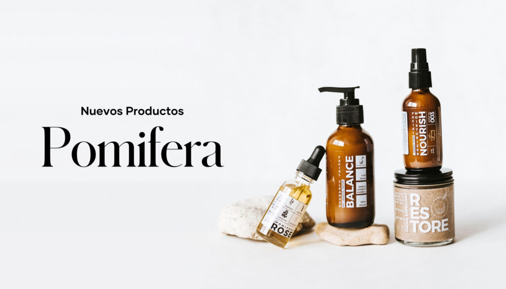 Pomifera™ -- un cuidado minimalista de la piel presentando uno de los aceites más sostenibles de la naturaleza.