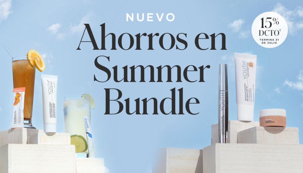 ¡El verano está aquí y estamos compartiendo dos paquetes con precios especiales que representan lo mejor de la belleza y nuestros esenciales para el calor!