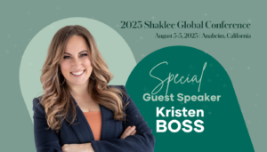 We're pleased to welcome to the 2023 Shaklee Global Conference as a special guest speaker, Kristen Boss!