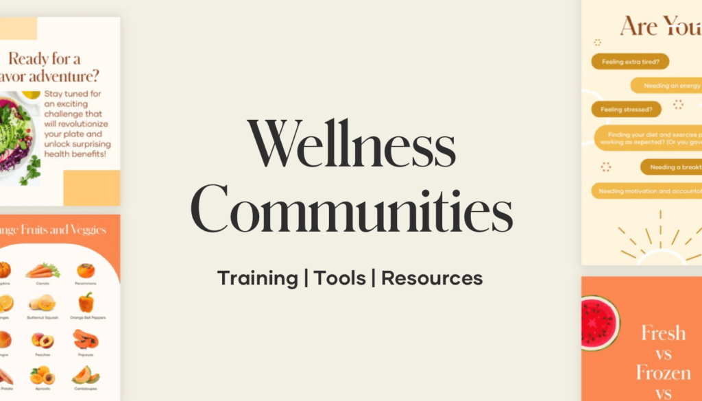 Grow your business with Wellness Communities, a system of inviting, educating, and onboarding new customers that can translate to product sales and help you identify prospective new Ambassadors.