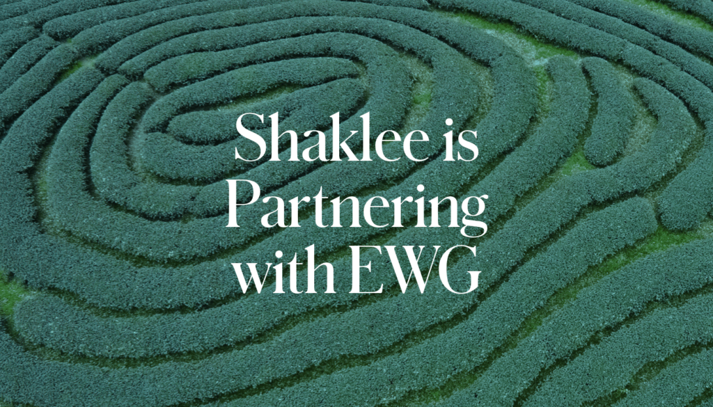 Starting this month, select Shaklee Body and YOUTH® products will carry the EWG Verified® mark.