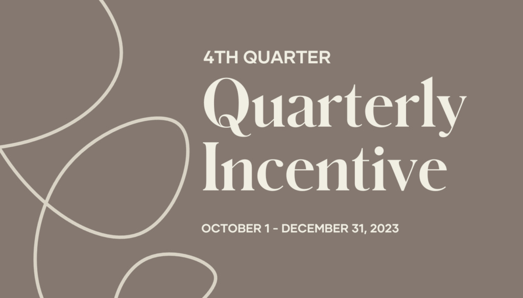 The Quarterly Incentive Program is a series of four 90-day sprints that reward you when you accomplish specific goals.