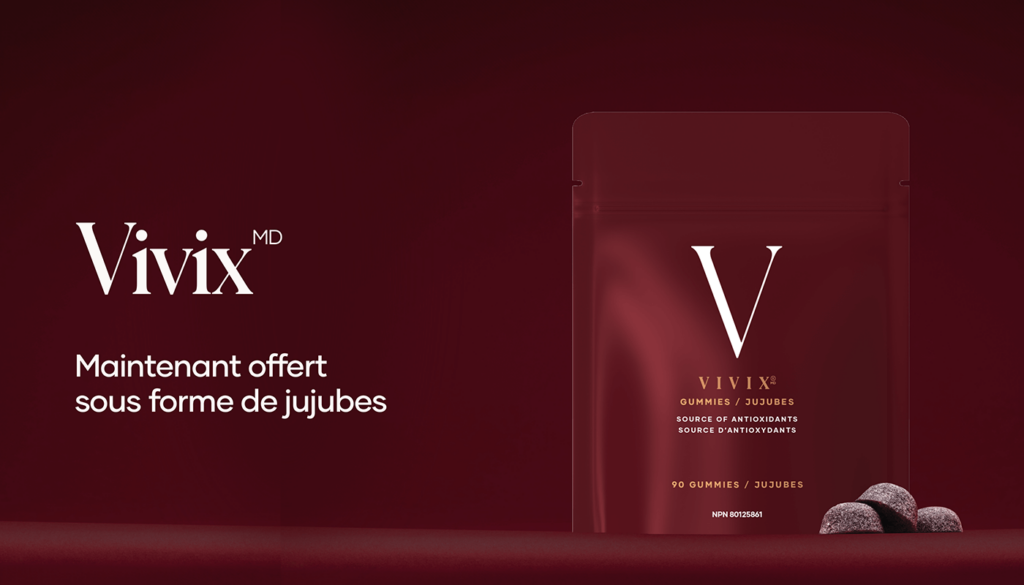 Voici le plus récent ajout à la famille Vivix – les Jujubes Vivix. Ce nouveau format palpitant est offert en sachet écologique que vous et vos clients adorerez.