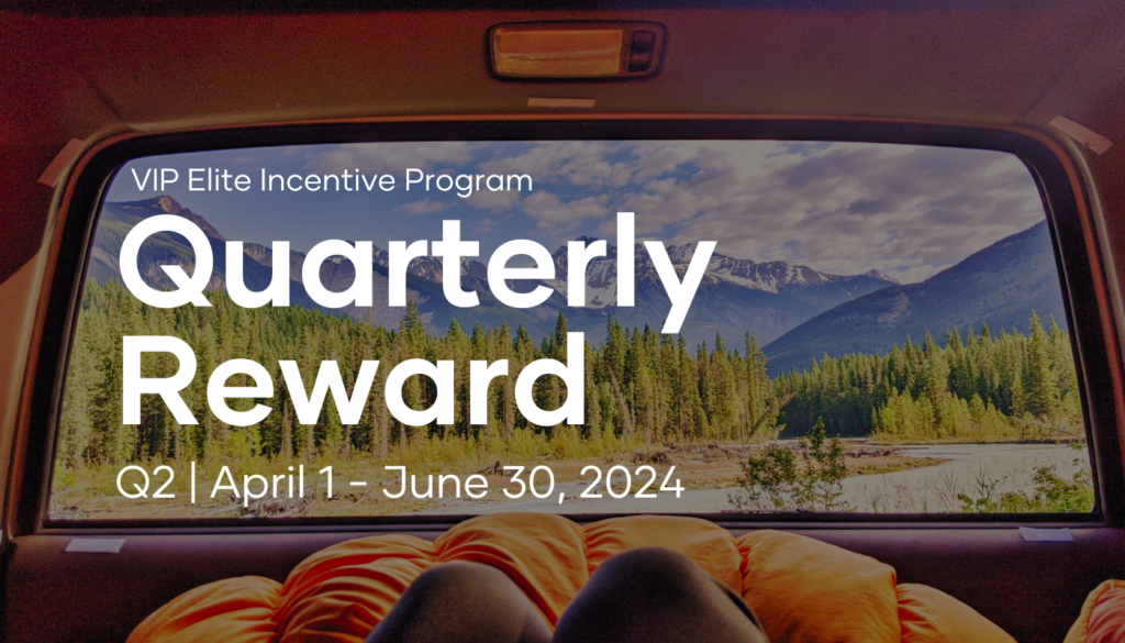 We’re continuing to reward you each quarter with premium gifts as you make progress in the VIP Elite Program with the Quarterly Reward Program.