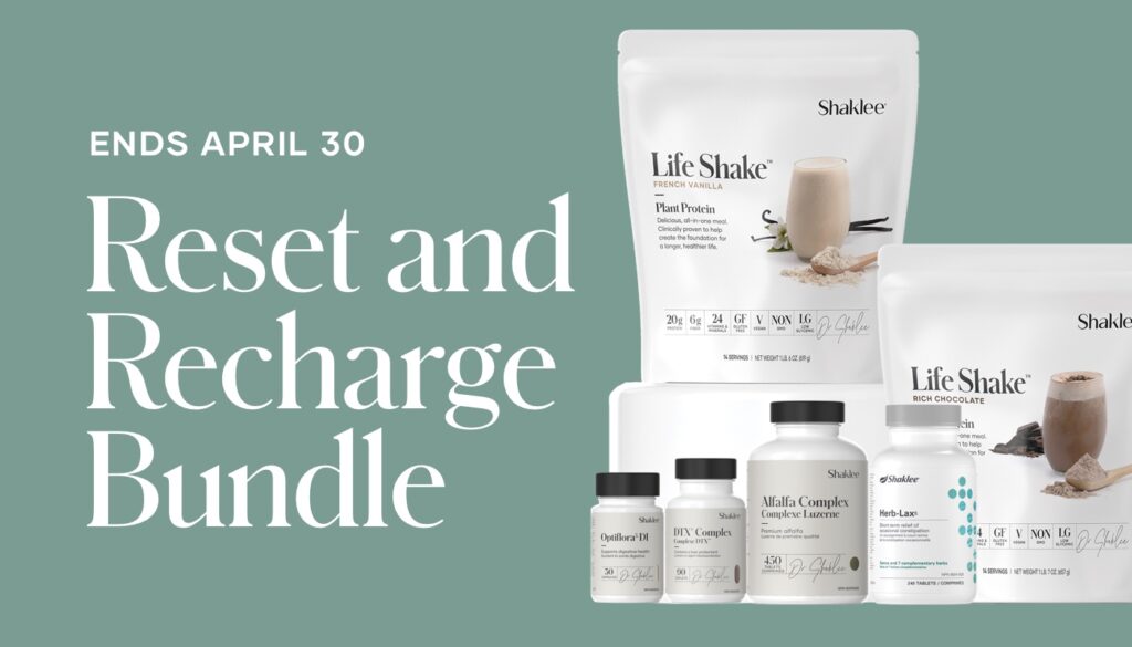 To support your Wellness Group this month, we’re offering a specially priced Reset and Recharge Bundle for $225 MP with promo code WELLNESS (a $247.05 product value).