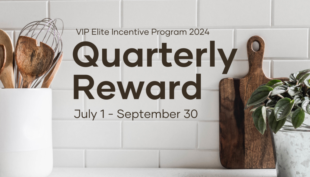 Earn premium gifts and experiences each quarter as you make progress in the VIP Elite Program with the Quarterly Reward Program.