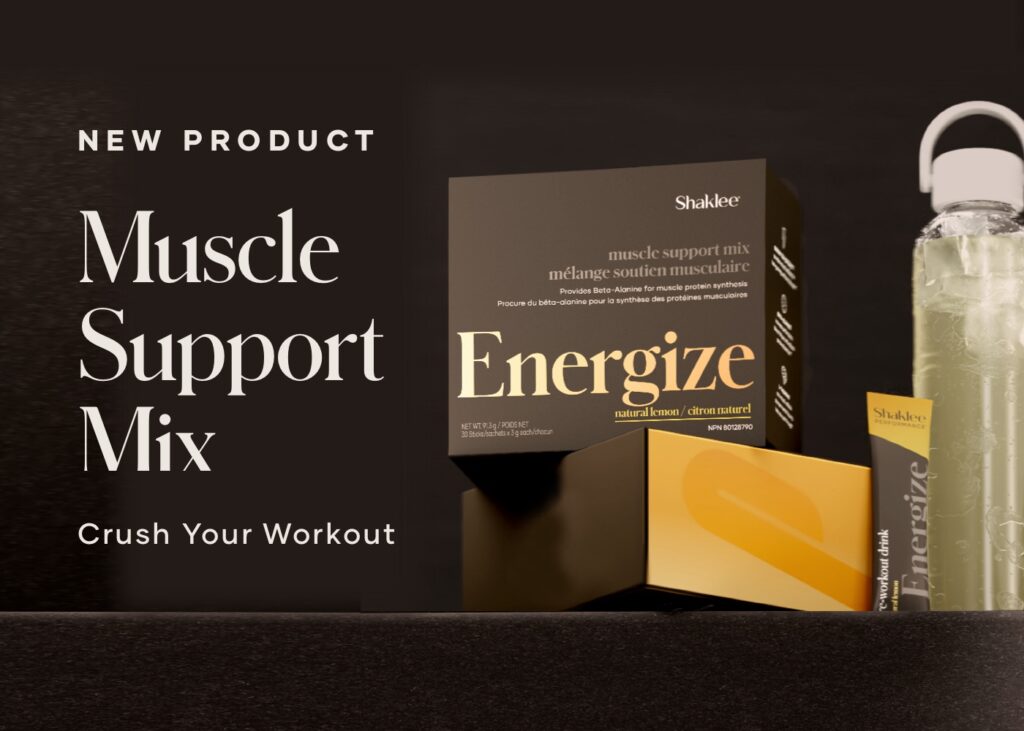 Get ready to maximize your gains! Available now – NEW Muscle Support Mix.