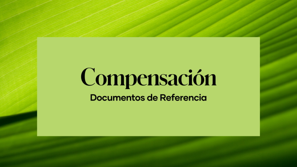 Compensación Documentos de Referencia