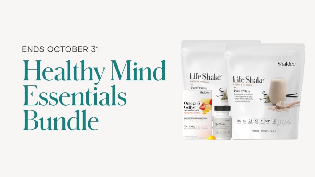 To support your “Mindset Glow Up” Wellness Group this month, we’re offering a specially priced Healthy Mind Essentials Bundle for $169 Member Price (a $xx.xx product value). Must use promo code: CALM15.