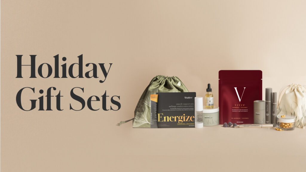 Choose from these limited-edition curated Holiday Gift Sets ready to gift with a beautiful, reusable gift bag for customers to purchase for family, friends, or themselves!