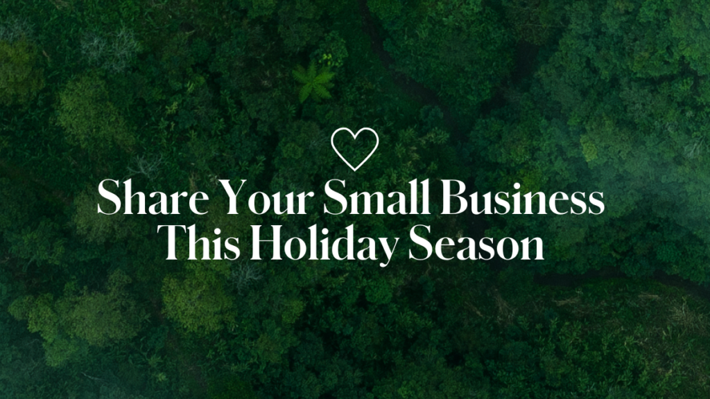 Small Business Saturday is November 30! Use this important day as a springboard to express gratitude, share your story, and invite new people to experience your Shaklee Business.