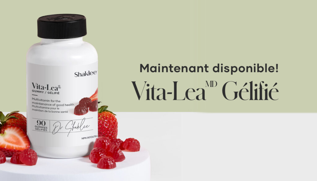 Voici le nouvel ajout à la famille Vita-Lea – Vita-Lea Gélifié – disponible pour partager avec vos clients dès le 18 décembre!