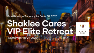 Shaklee Cares® Elite Retreat / September 18-21, 2025