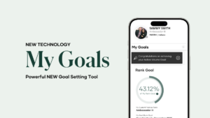 My Goals Tab Goal Setting Tool