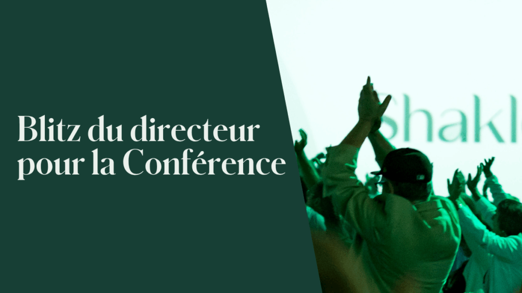 Gagnez GROS pendant votre parcours vers la Conférence en développant votre entreprise grâce à l’incitatif Blitz du directeur pour la Conférence. La qualification est maintenant fermée.