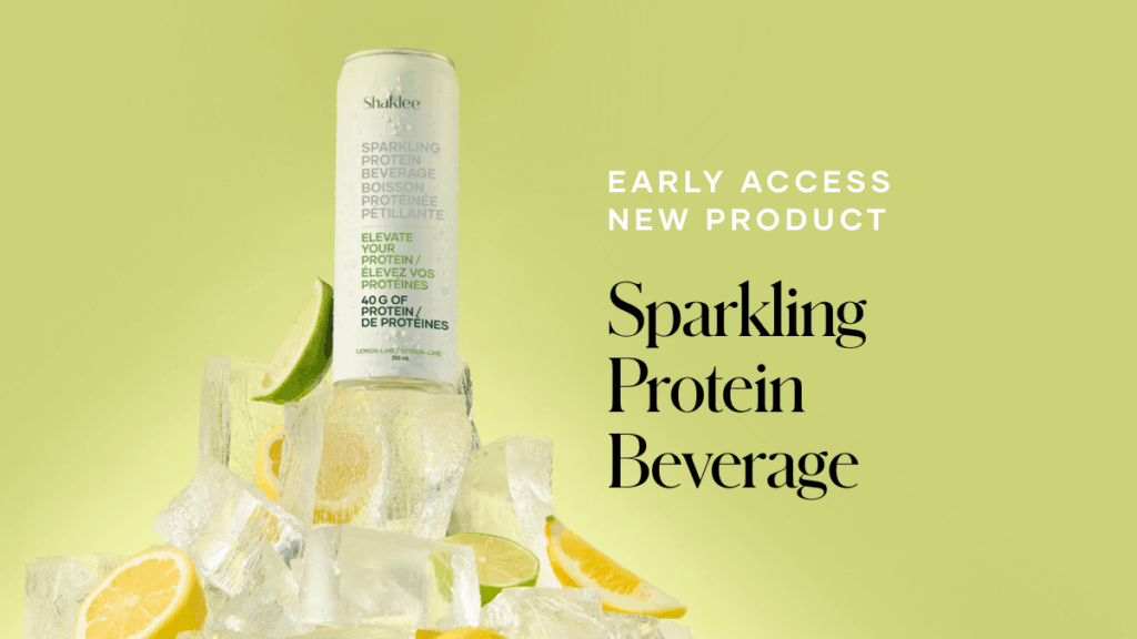 Open for limited early access – NEW Sparkling Protein Beverage – a patent pending, functional sparkling protein seltzer featuring 40 g of next-generation whey protein and a comprehensive amino acid blend.