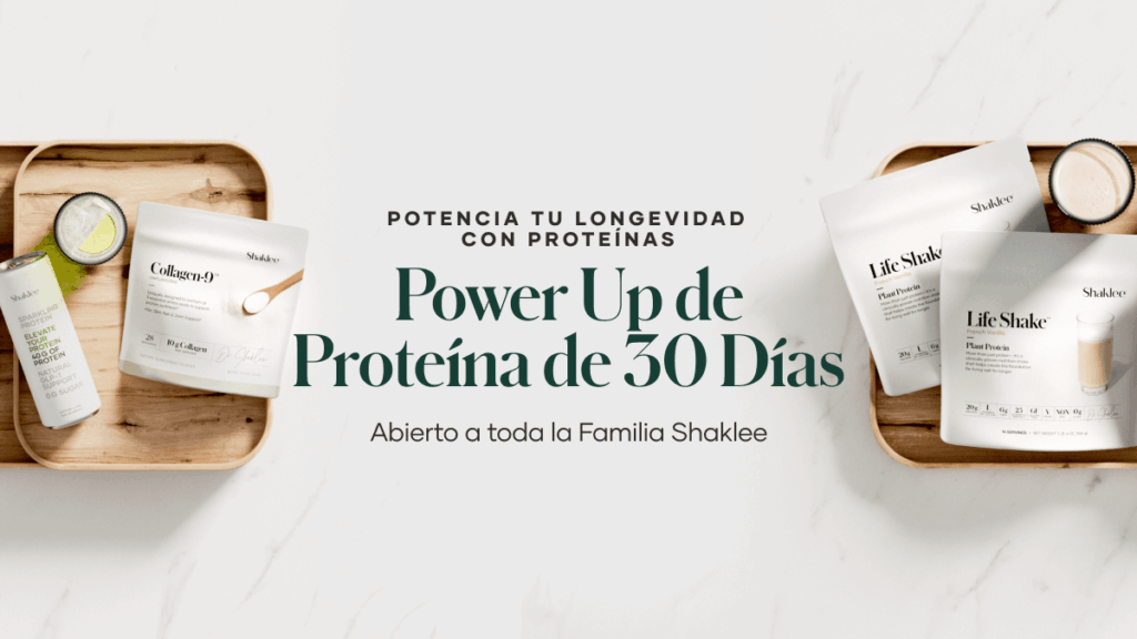 El paquete Protein Power Up, que antes solo estaba disponible como parte de una oferta para nuevos miembros, ahora está disponible para toda la familia Shaklee.