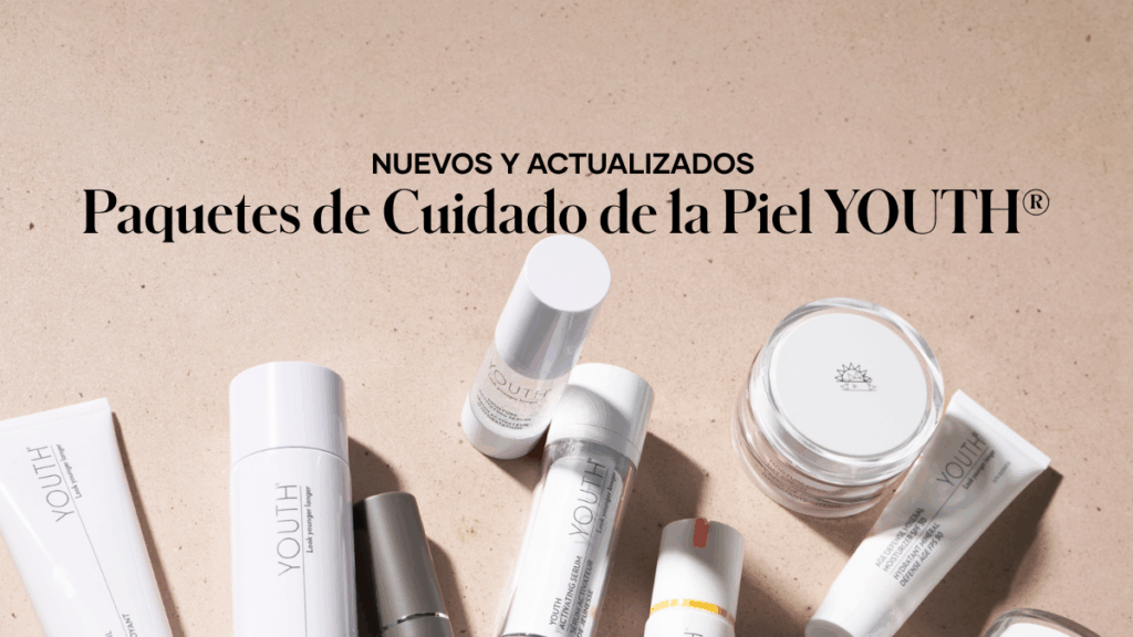 Ayuda a tus clientes a descubrir una piel radiante y de aspecto saludable con nuestros paquetes YOUTH® de cuidado de la piel recién actualizados: ¡limpios, clínicamente probados y listos para compartir!*