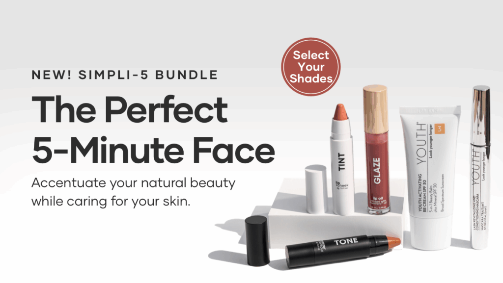 Meet Simpli-5, our new 5-minute face routine combining the best of Shaklee and Pomifera products for gorgeous on-the-go beauty!