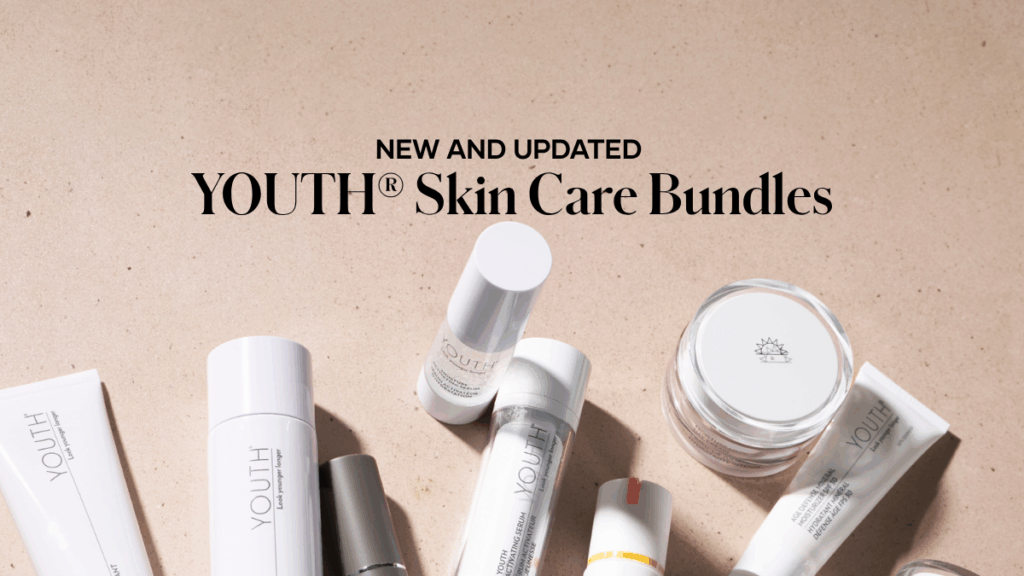 Help your customers discover radiant, healthy-looking skin with our newly updated YOUTH® Skin Care Bundles – clean, clinically proven, and ready to share!