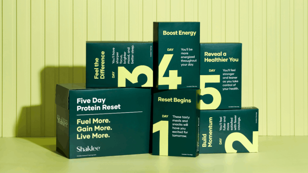 The new Five Day Protein Reset delivers a more powerful, protein-forward approach that builds on everything you and your customers appreciated about the original program, while introducing significant enhancements that affect satiety, energy, metabolism, and daily performance.