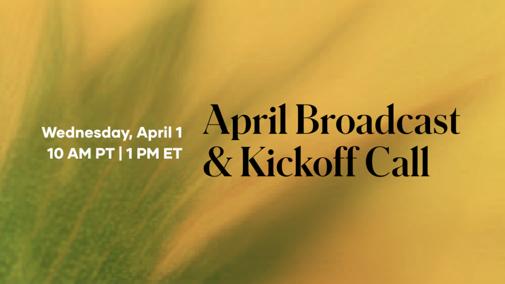 Q2 is starting with a bang — a major product launch, exciting announcements, and everything you need to build momentum this April and beyond.