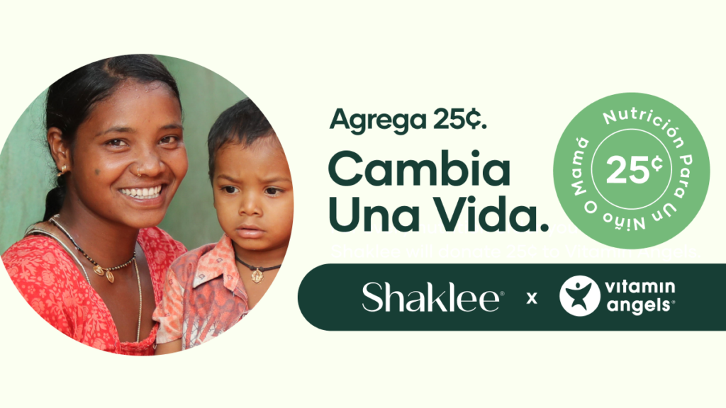 Durante todo el mes nos unimos para apoyar a Vitamin Angels en su misión de ayudar a mujeres, bebés y niños con intervenciones nutricionales esenciales.
