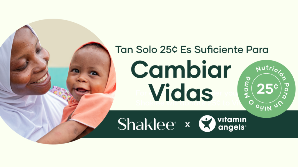 Durante todo el mes nos unimos para apoyar a Vitamin Angels en su misión de ayudar a mujeres, bebés y niños con intervenciones nutricionales esenciales.