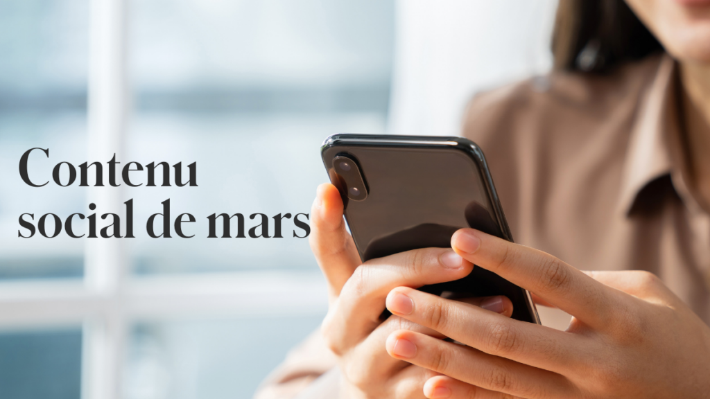 Start conversations and generate leads in March with ready-to-use captions and content suggestions for both in-feed posts and stories.