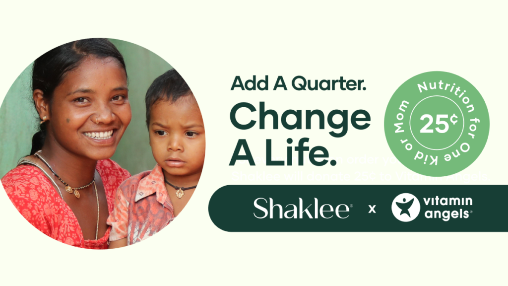 All month long, we’re joining together to support Vitamin Angels in their mission to help women, infants, and children with critical nutrition interventions.