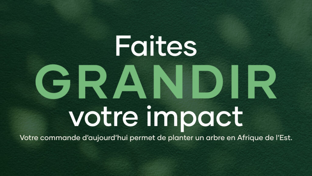 Le 22 avril seulement – Faites grandir votre impact en ce Jour de la Terre avec Shaklee. Chaque achat permet de planter un arbre grâce à notre partenaire Veritree, qui restaure les écosystèmes et soutient les communautés dans le monde entier.