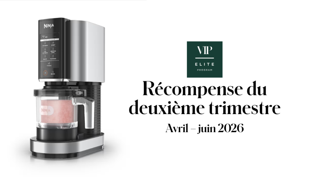 Méritez des cadeaux de première qualité et des expériences exclusives chaque trimestre en récompense de votre travail acharné et de votre dévouement dans le programme VIP Élite. Avec le programme de récompenses trimestrielles, votre engagement et votre persévérance vous rapprochent d’une reconnaissance bien méritée. Chaque trimestre, il y a une récompense spéciale à mériter!