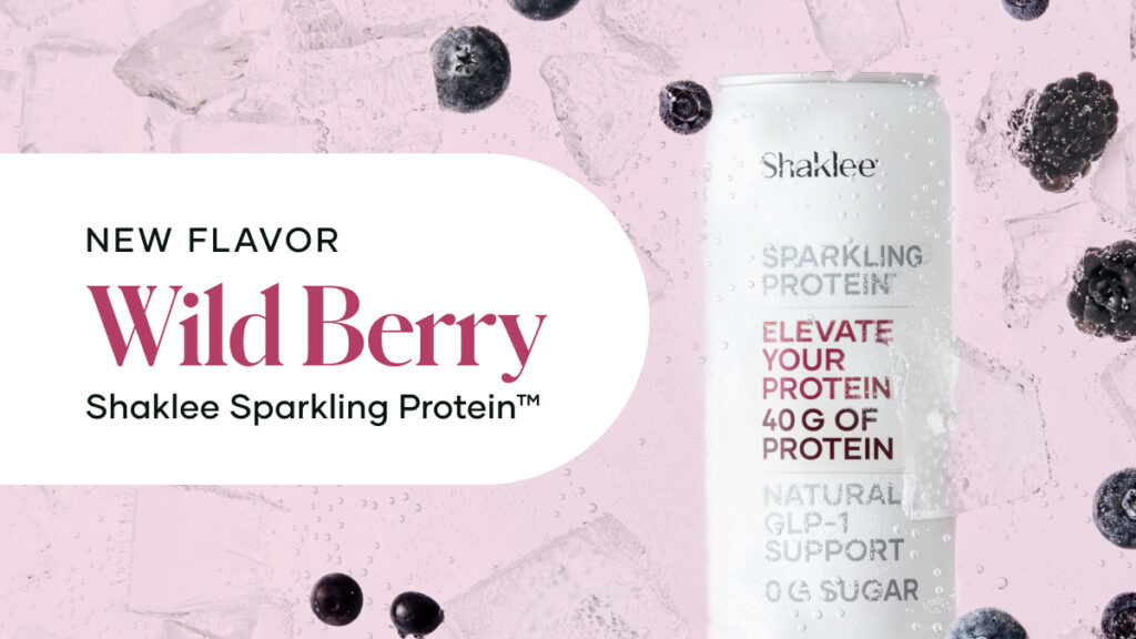 Starting August 3rd your favorite sparkling protein beverage is available in refreshing wild berry flavor…with all the goodness you’ve come to love! 