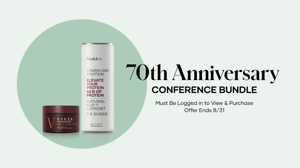 Exclusively for Shaklee Ambassadors, experience each of the new products launched at the 70th Anniversary Conference.